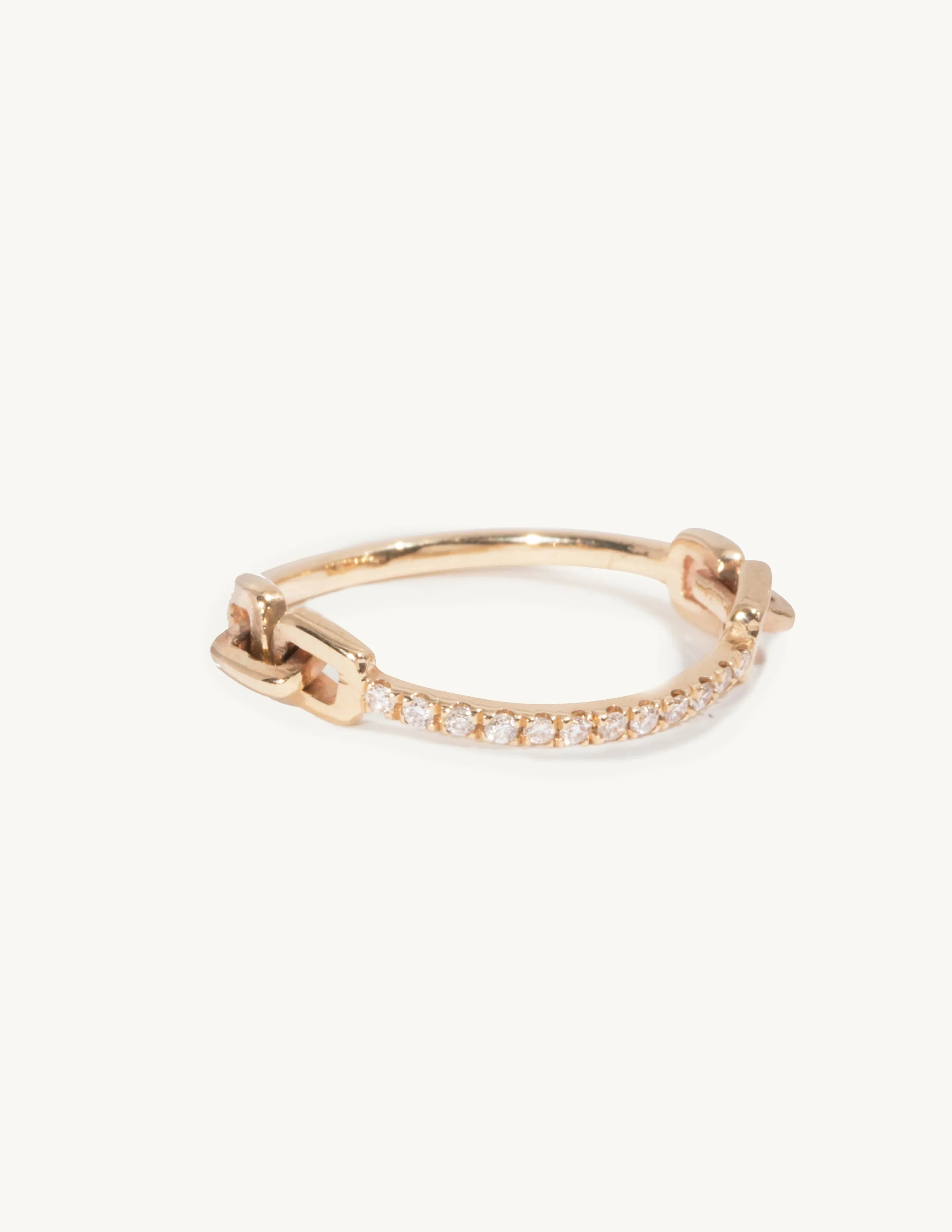 Pave Hinge Ring