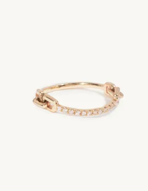 Pave Hinge Ring