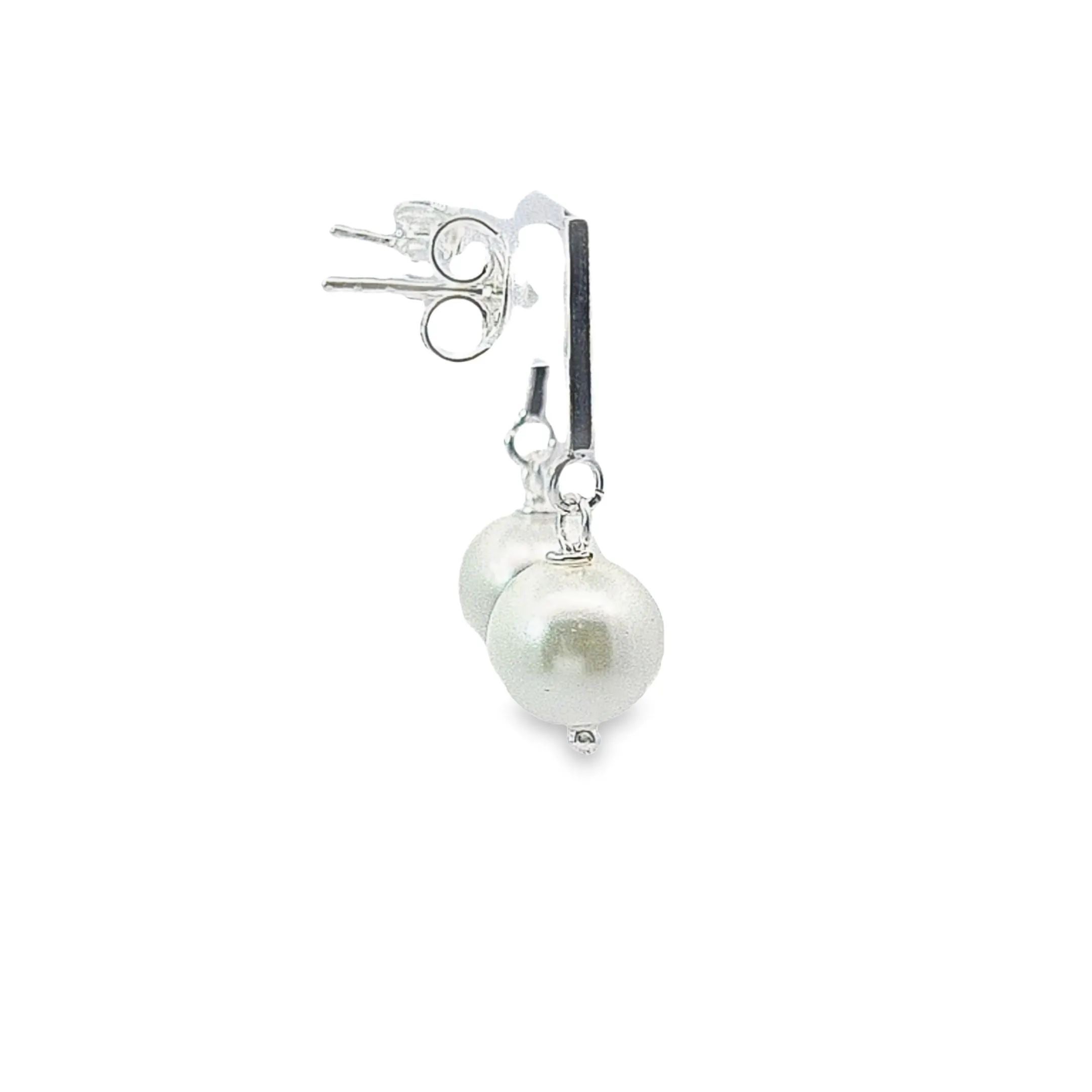 Pearl drop earrings 36687