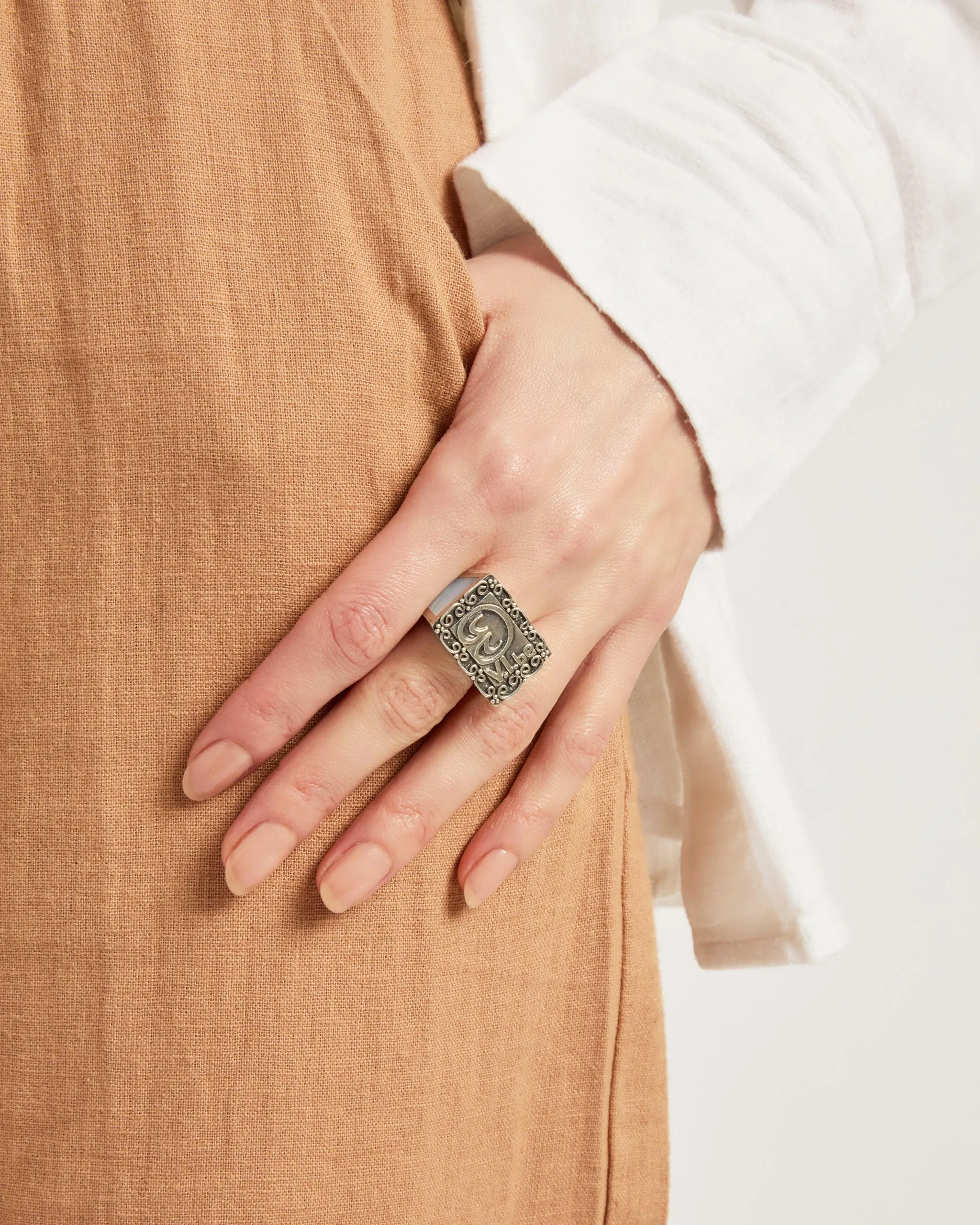 Petroglyph Signet Ring