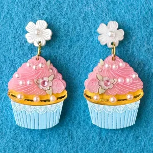 Pink cupcake 🧁 - earrings - Set of 2