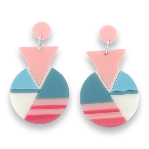 Pink workout Malibu 🌸 - dangle - Set of 2