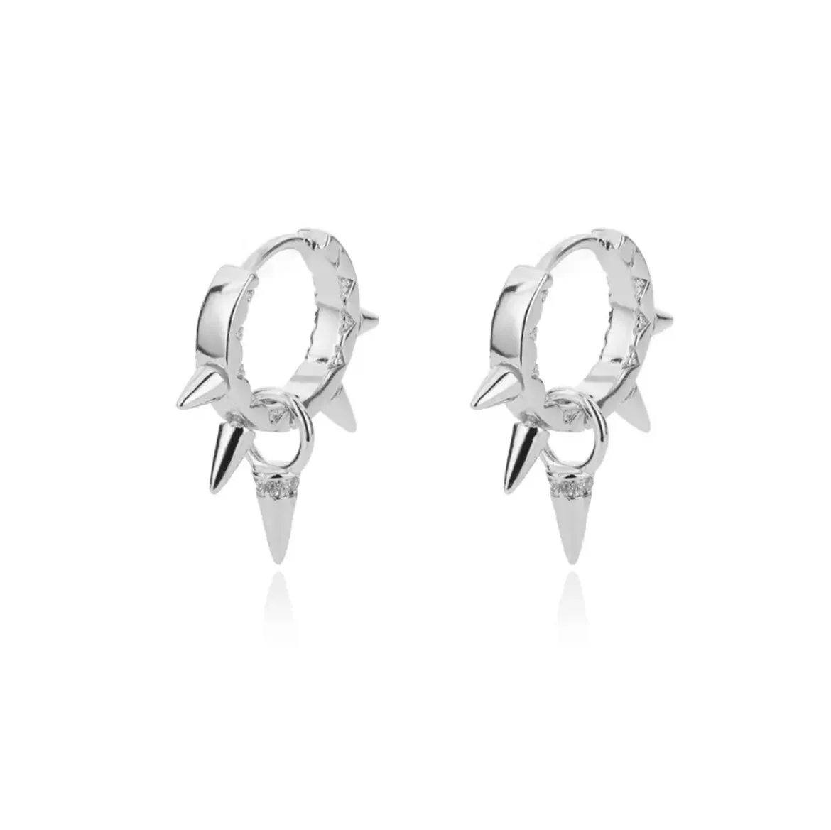 Punk Hoop Earrings