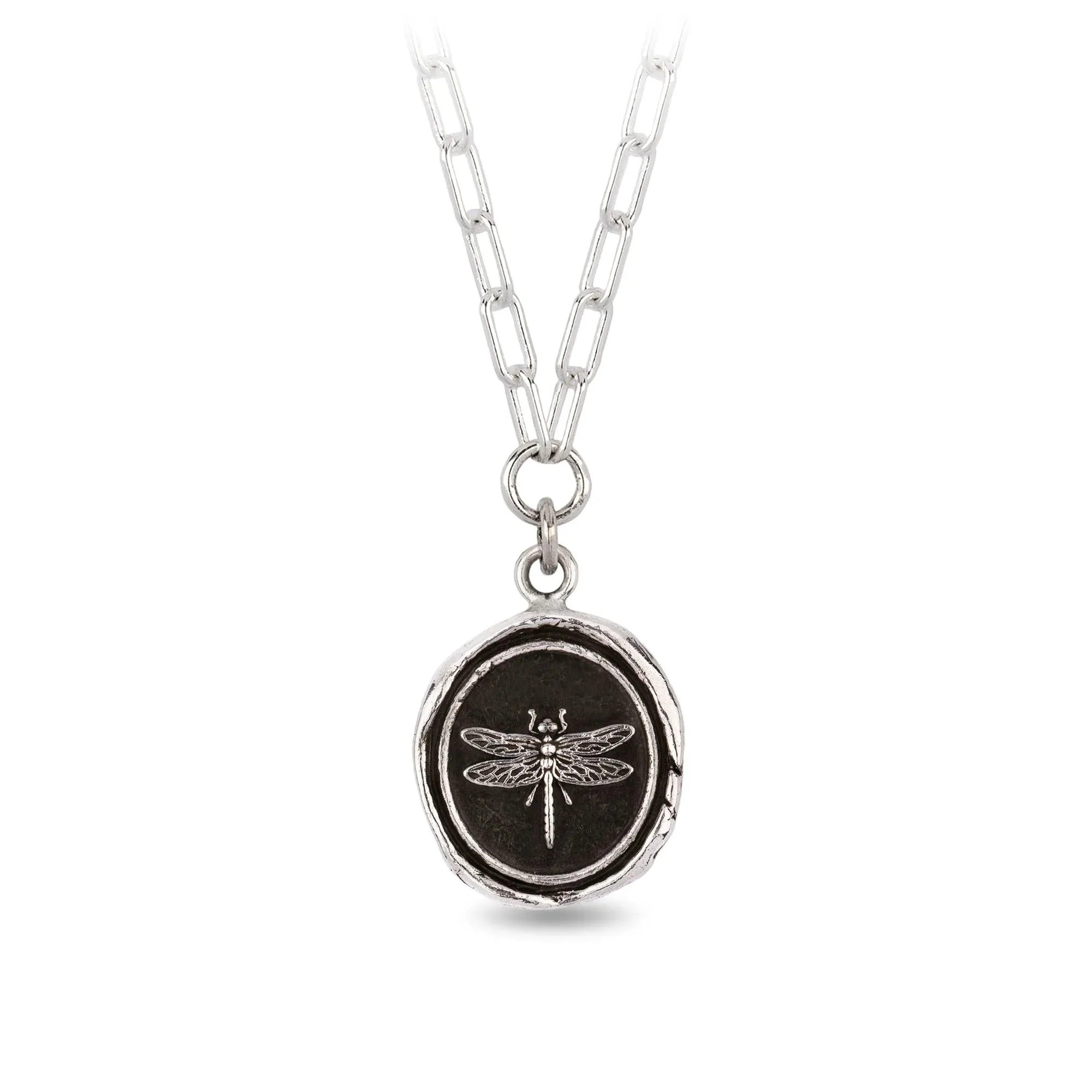 Pyrrha Dragonfly Small Paperclip Talisman
