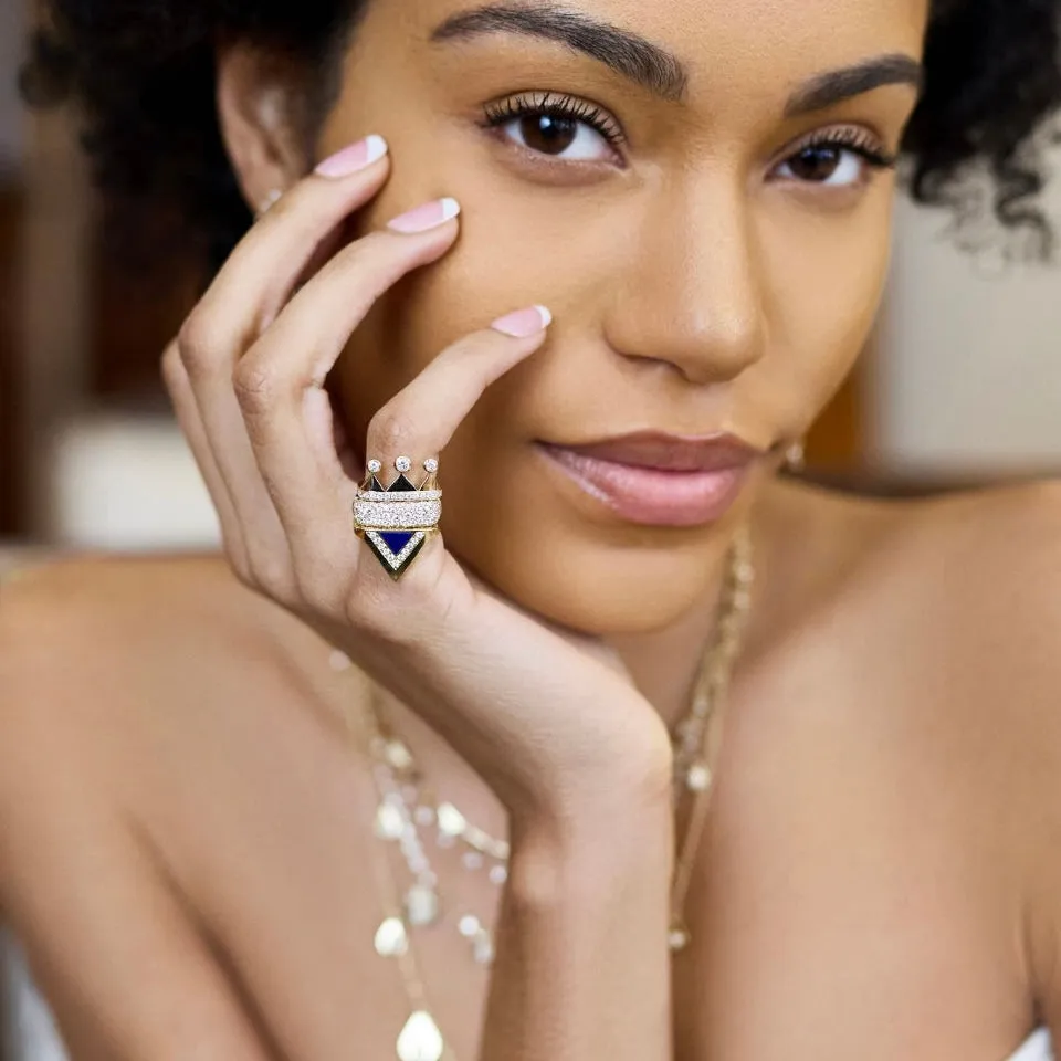 Queen for a Day Stack Ring