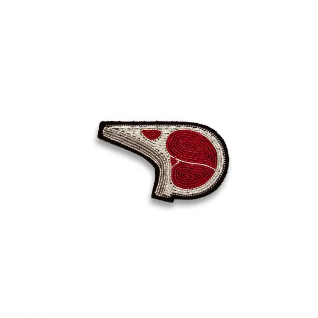 Red Brooches