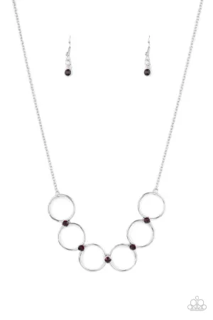 Regal Society Purple Paparazzi Necklace
