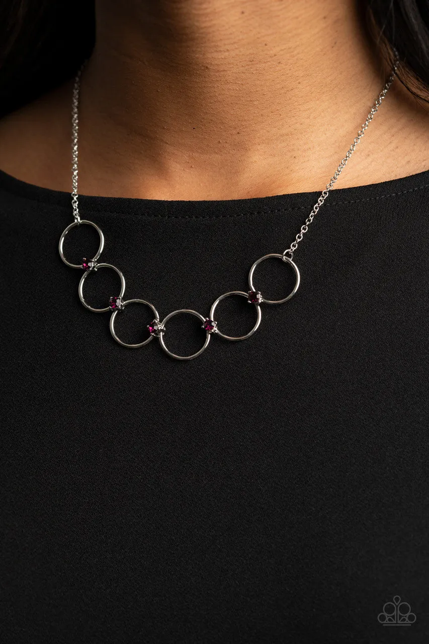 Regal Society Purple Paparazzi Necklace