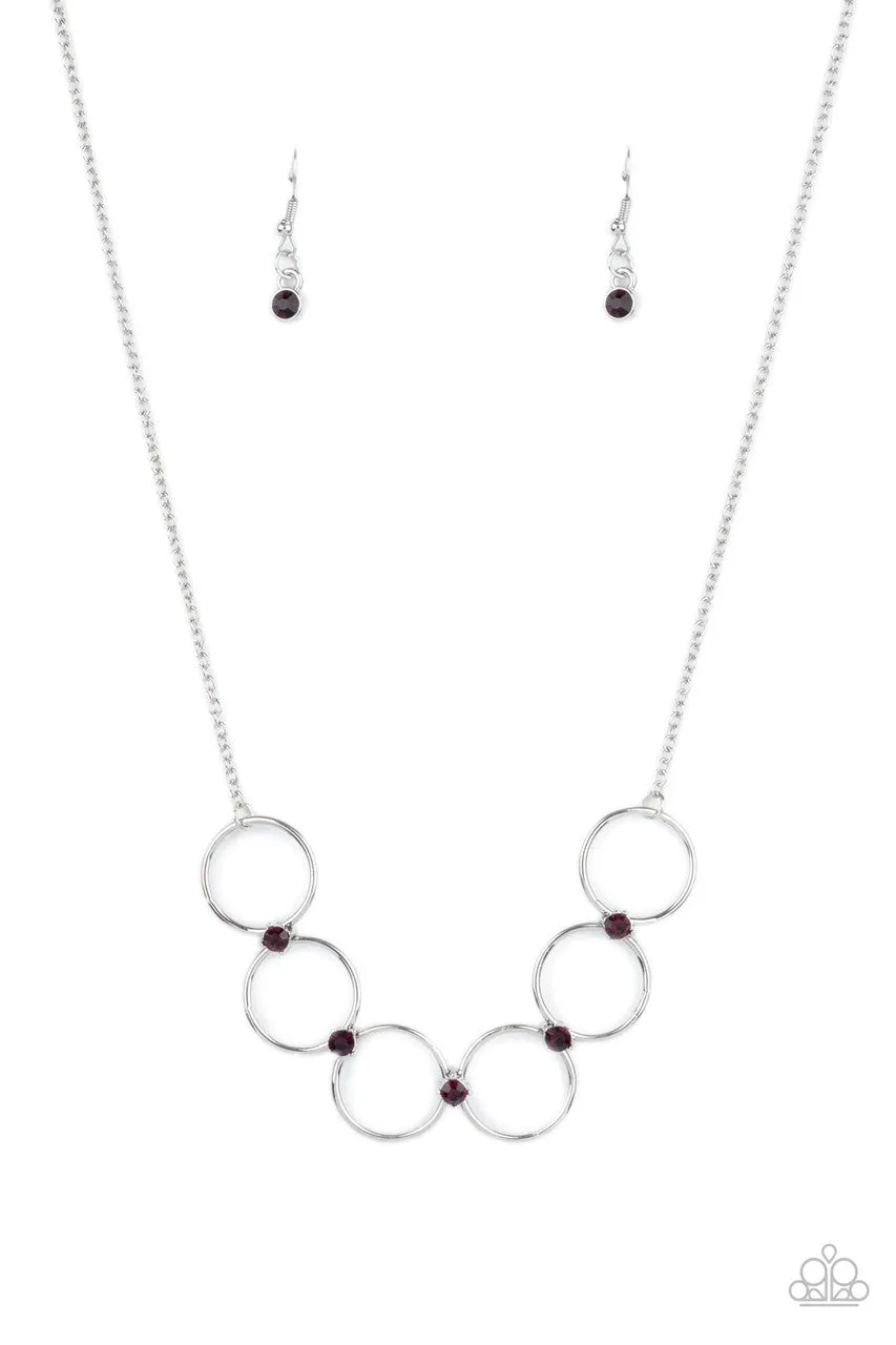 Regal Society Purple Paparazzi Necklace