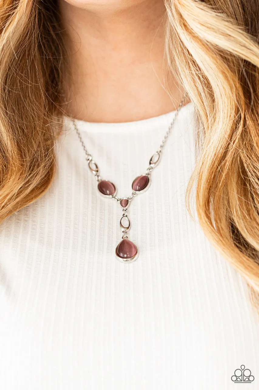 Ritzy Refinement Purple Paparazzi Necklace