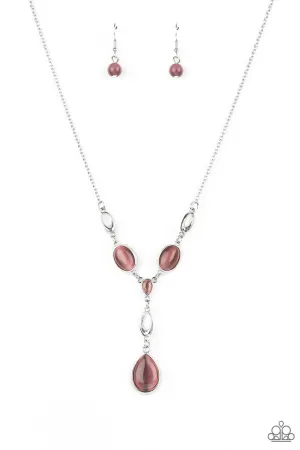 Ritzy Refinement Purple Paparazzi Necklace