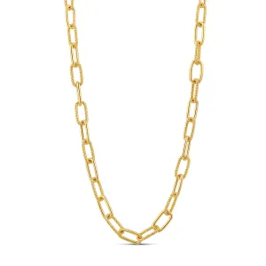 Rope Paperclip Necklace