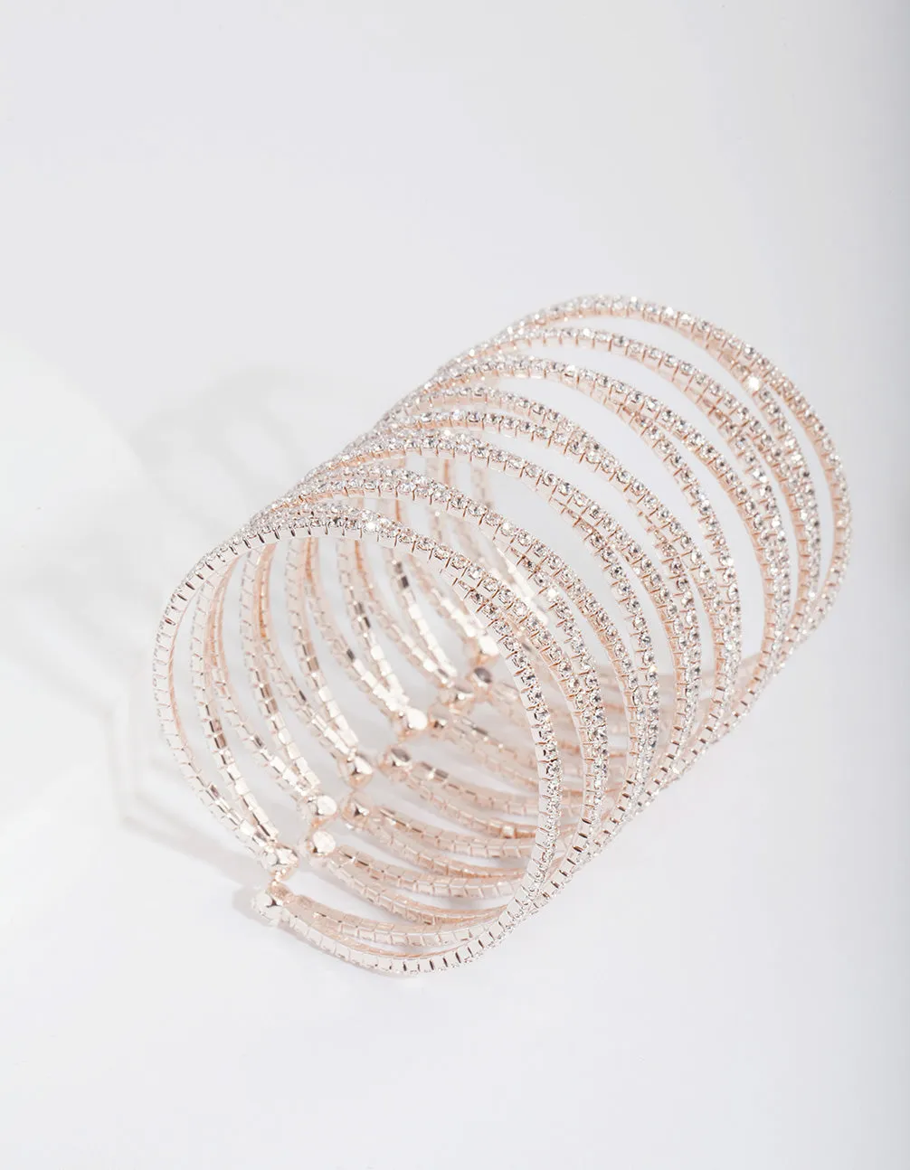 Rose Gold Crossover Diamante