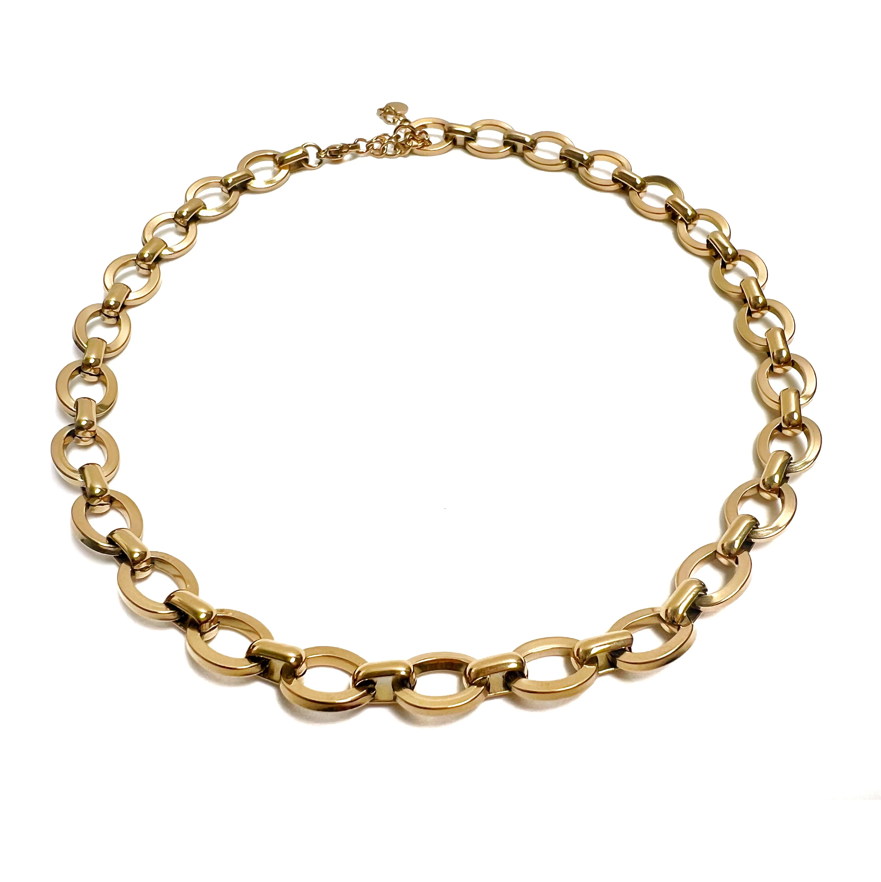 Round Link Necklace