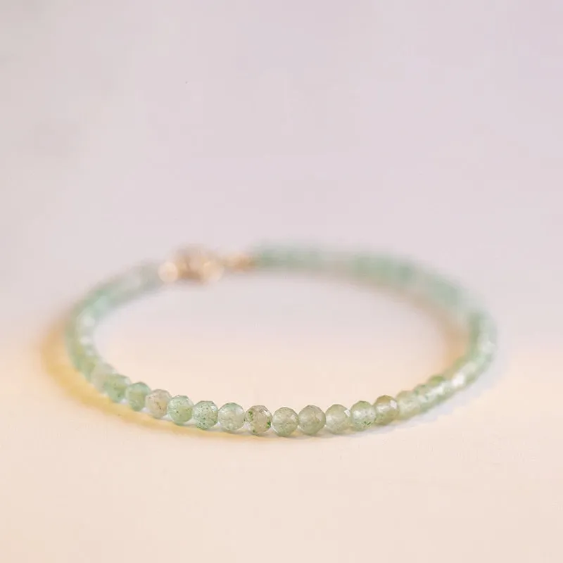 Round/Cut Stone Natural Jade Beads Beaded Bracelets