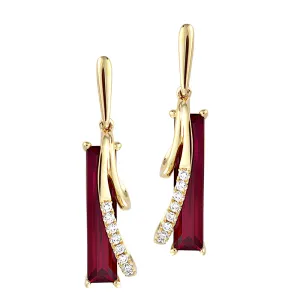 Ruby Earrings
