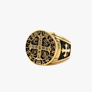 Saint Benedict Medal Ring