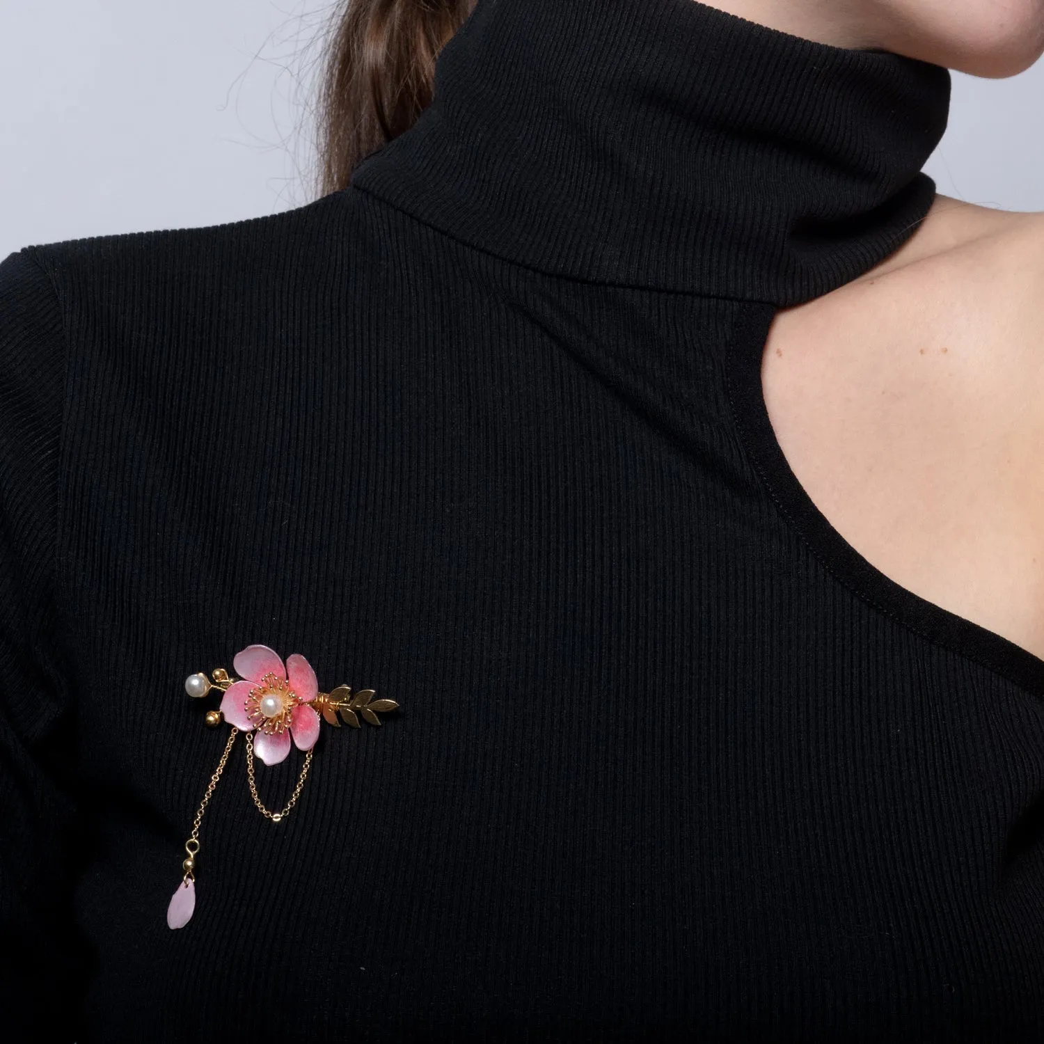 Sakura Petal Brooch