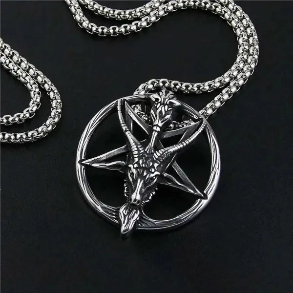 Satanic Pentagram Necklace