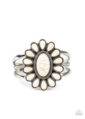 Sedona Spring White Paparazzi Bracelet