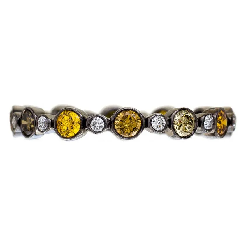 Sethi Couture Aurelia Multi-Color Diamond Band