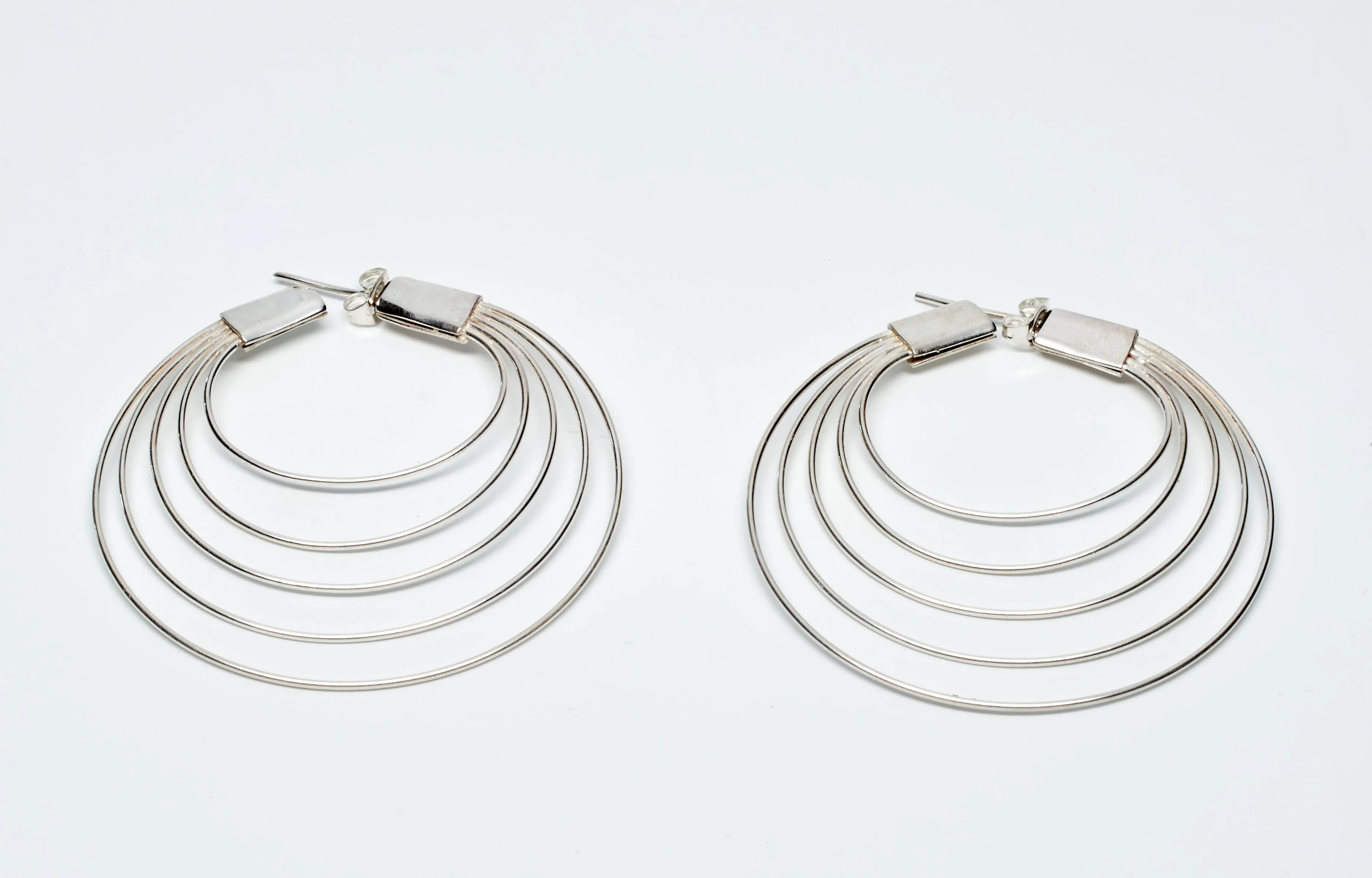 Seven Sterling Silver Threads Cuff