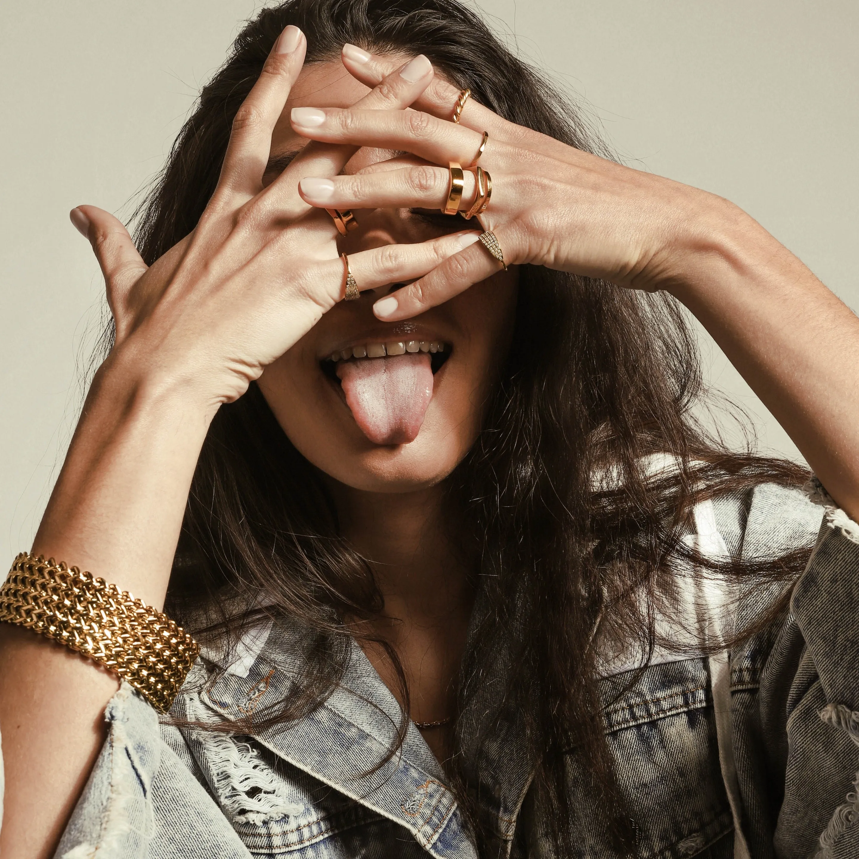 SHAPE STACK RING