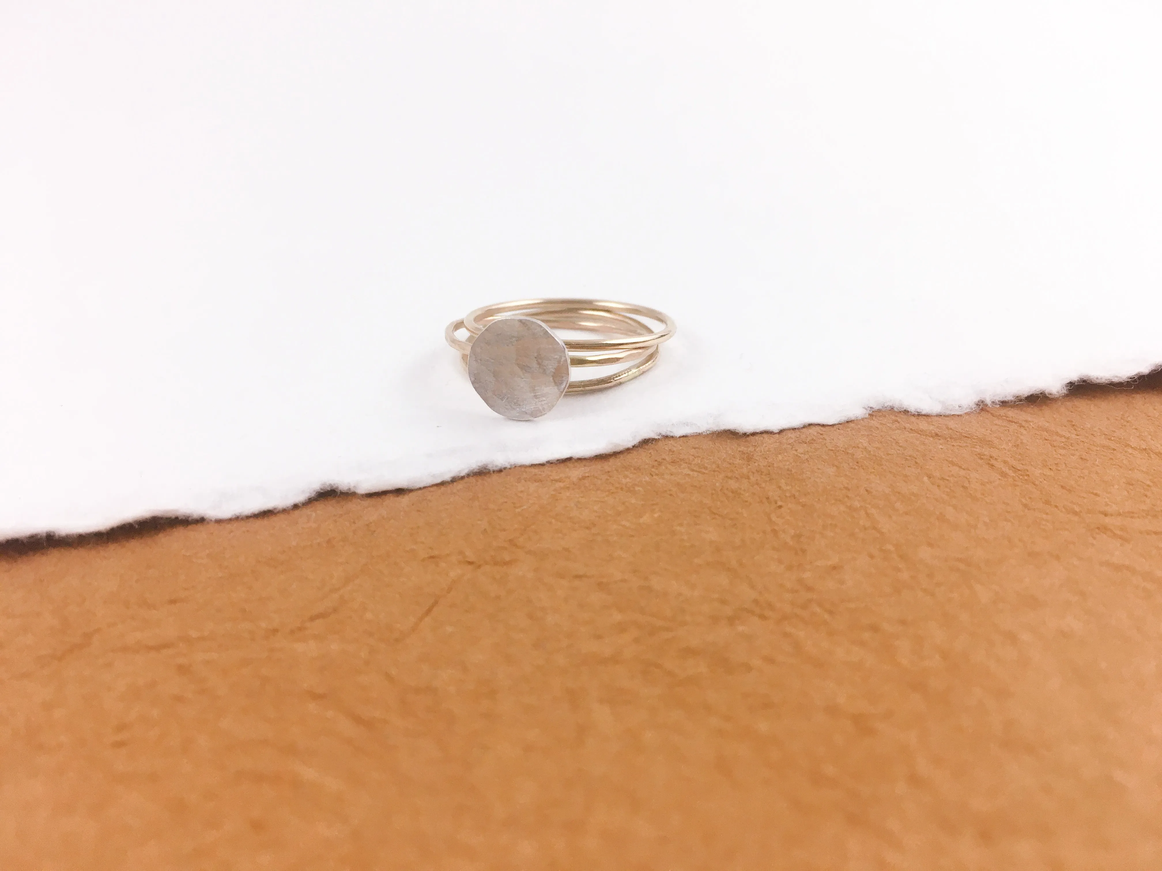 Shield Ring Stack