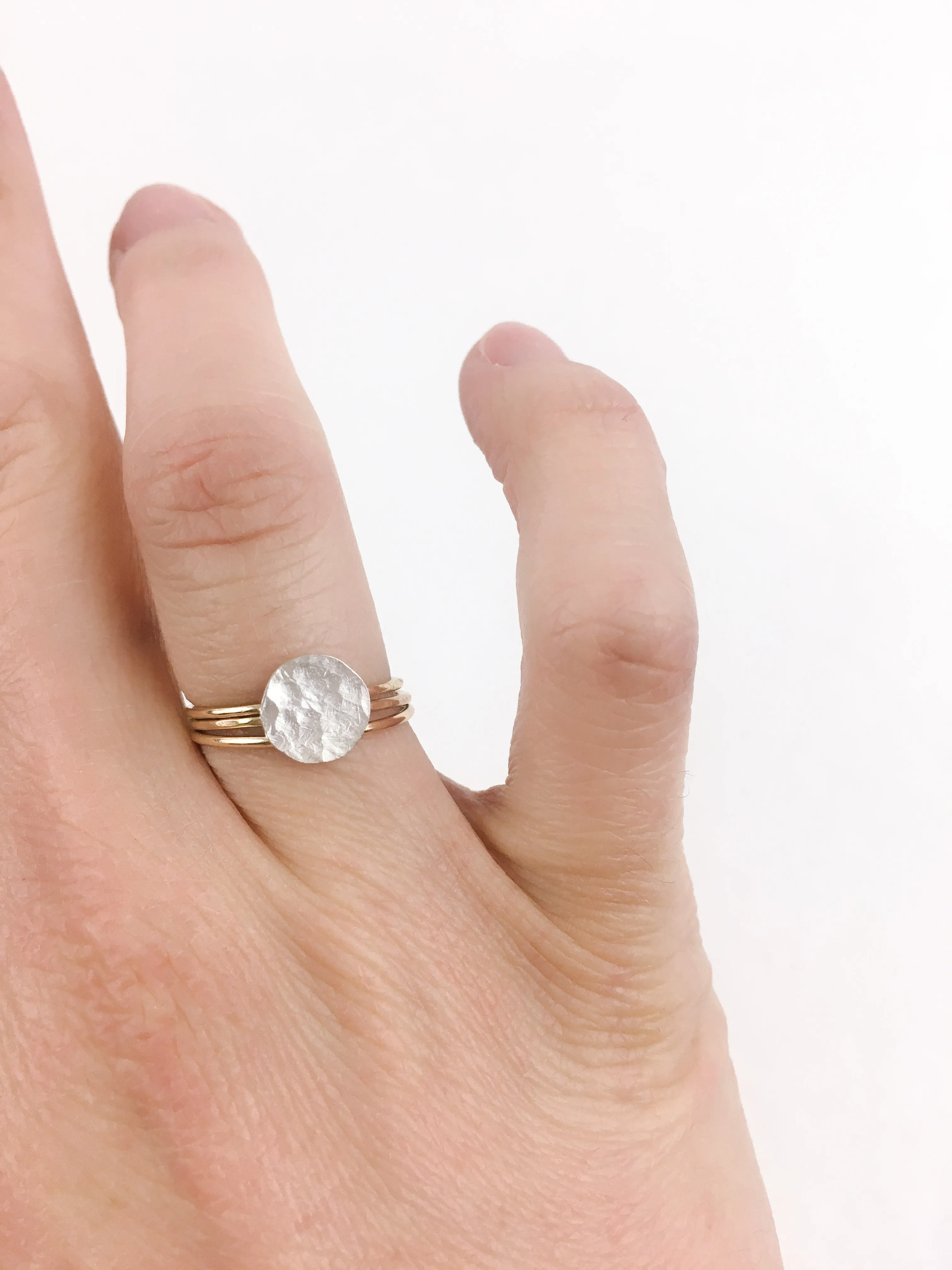 Shield Ring Stack