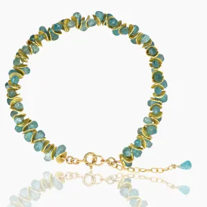 Signature Aqua Apatite Bracelet