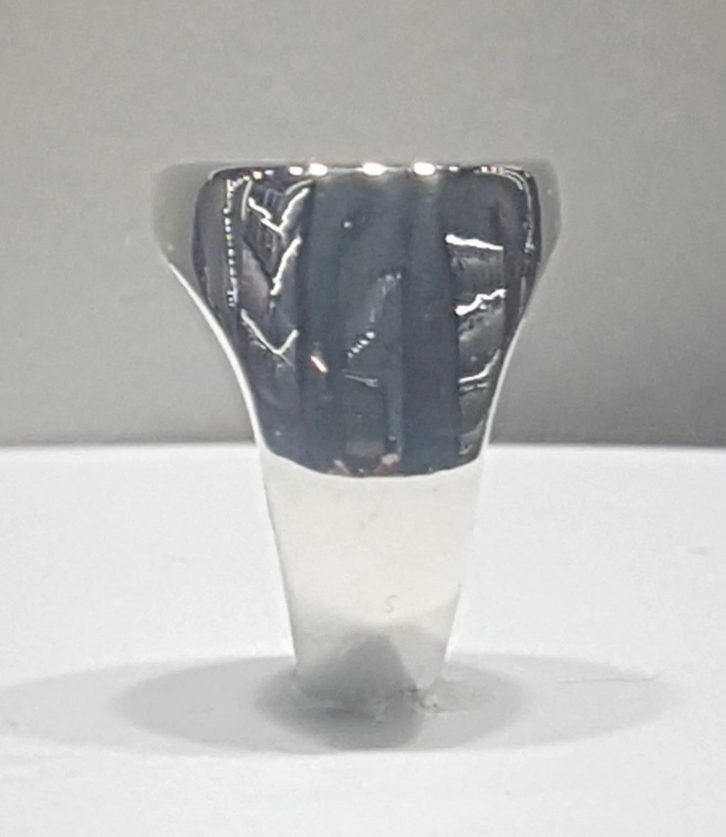Signet Ring - Circle (Silver)