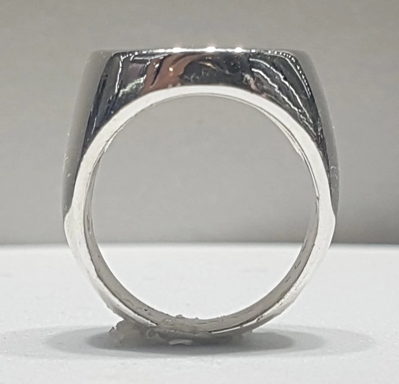 Signet Ring - Circle (Silver)