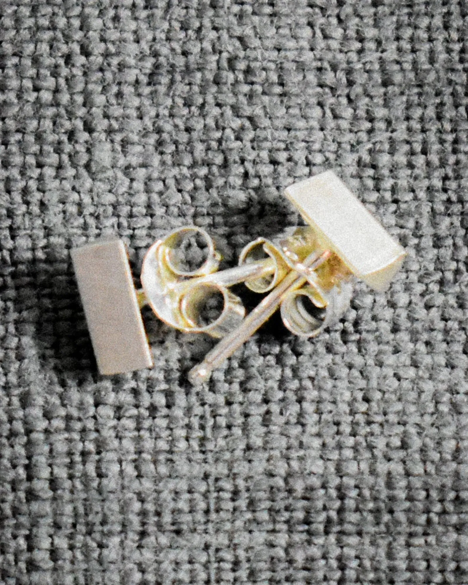 Silver Bar Studs