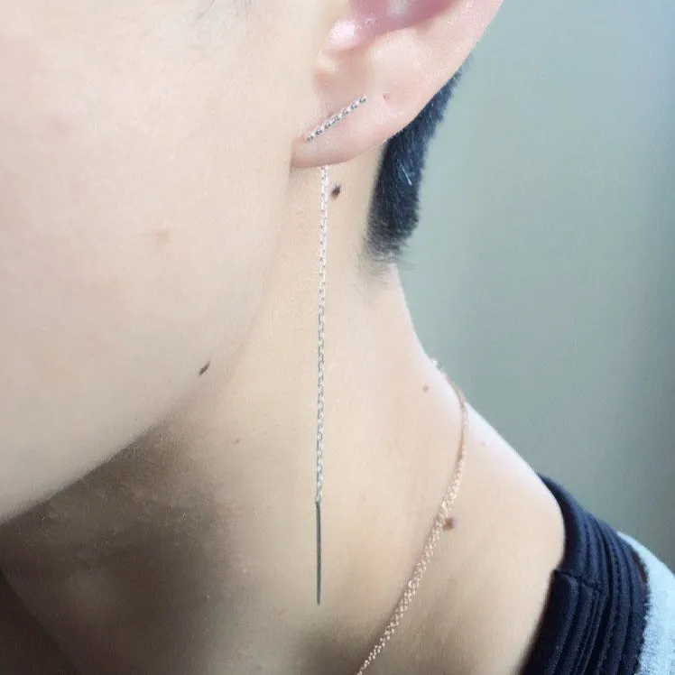Silver Beaded T-Bar Threader