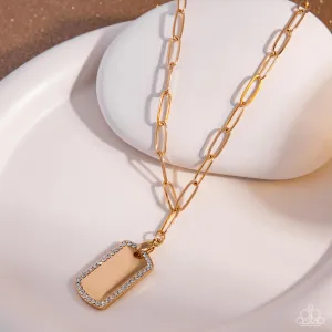 Simple Street - Gold Necklace