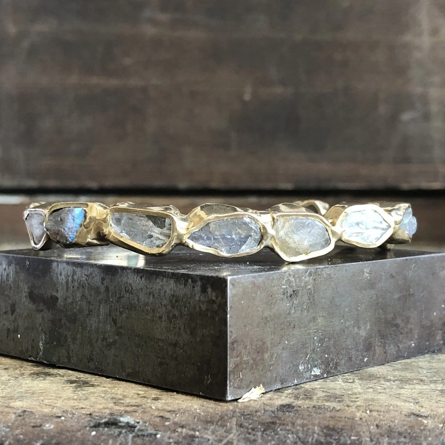 Slim Frozen Fire Cuff