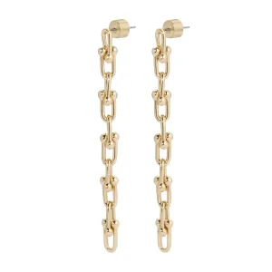 Small Margaux 10 Link Drop Earrings