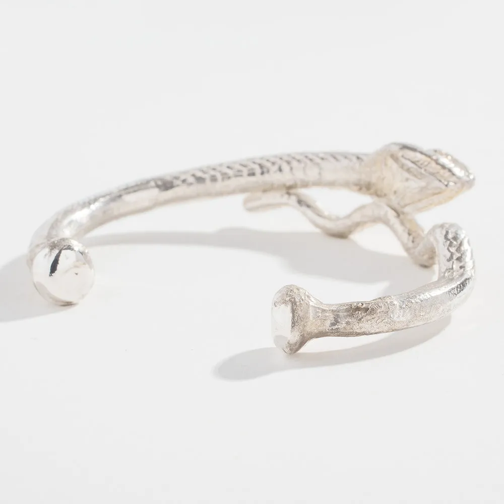 SNAKE CUFF | STERLING SILVER
