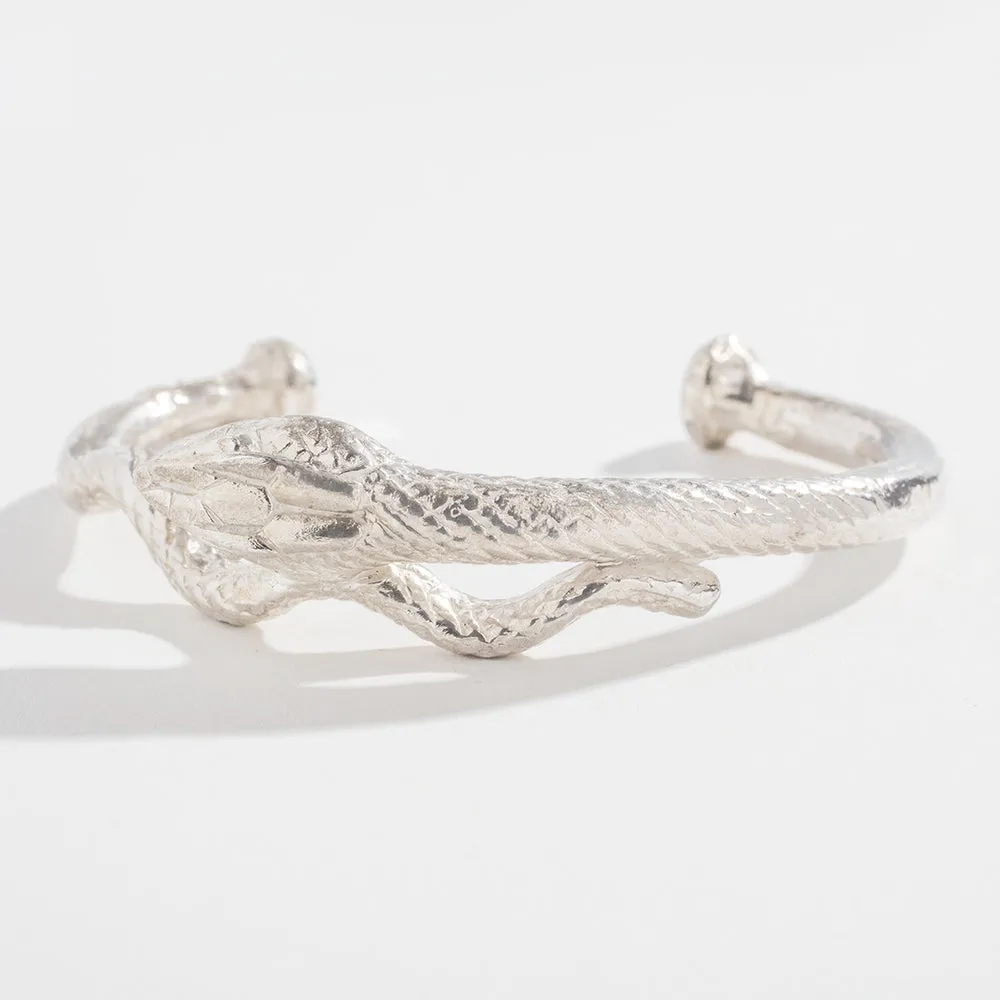 SNAKE CUFF | STERLING SILVER