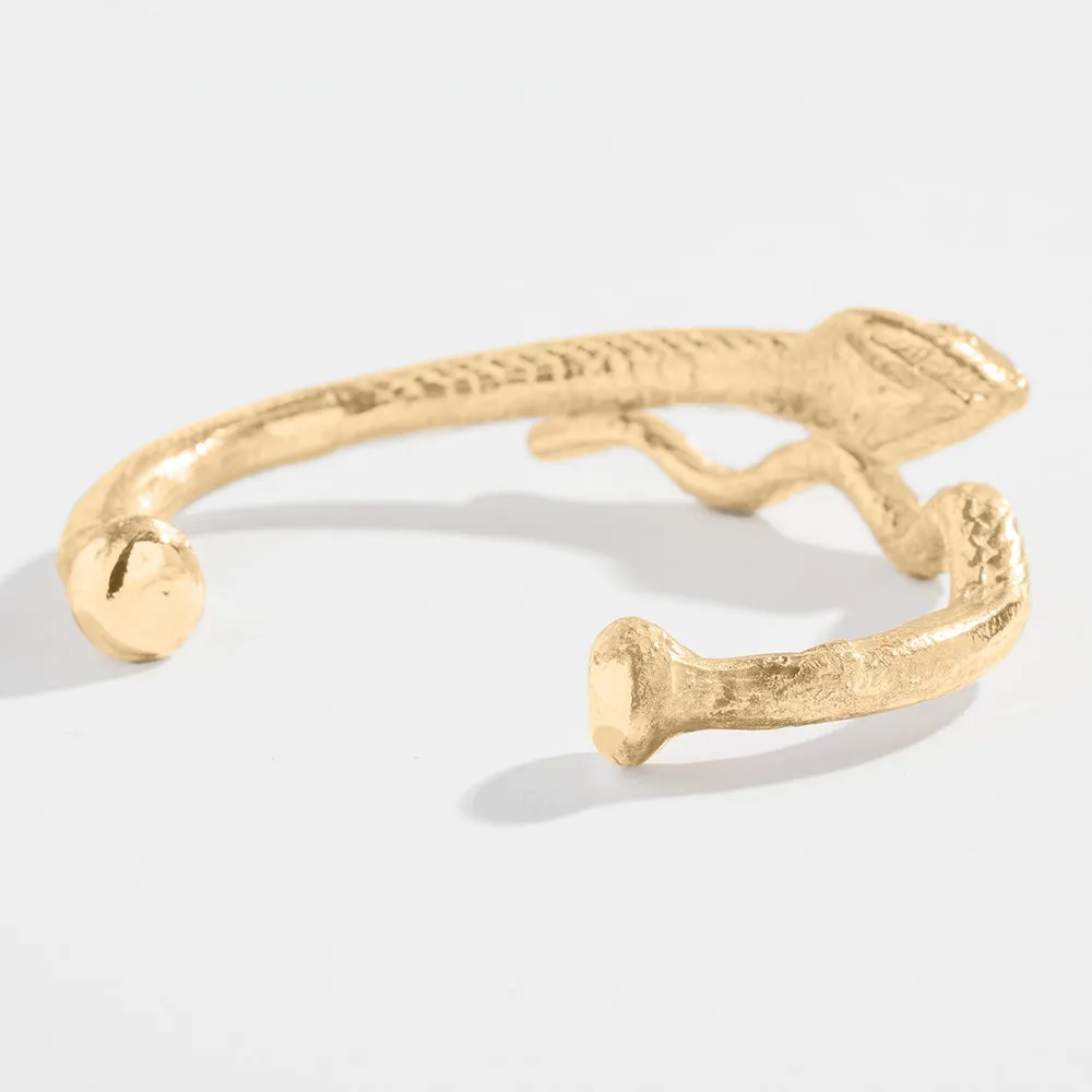 SNAKE CUFF | STERLING SILVER