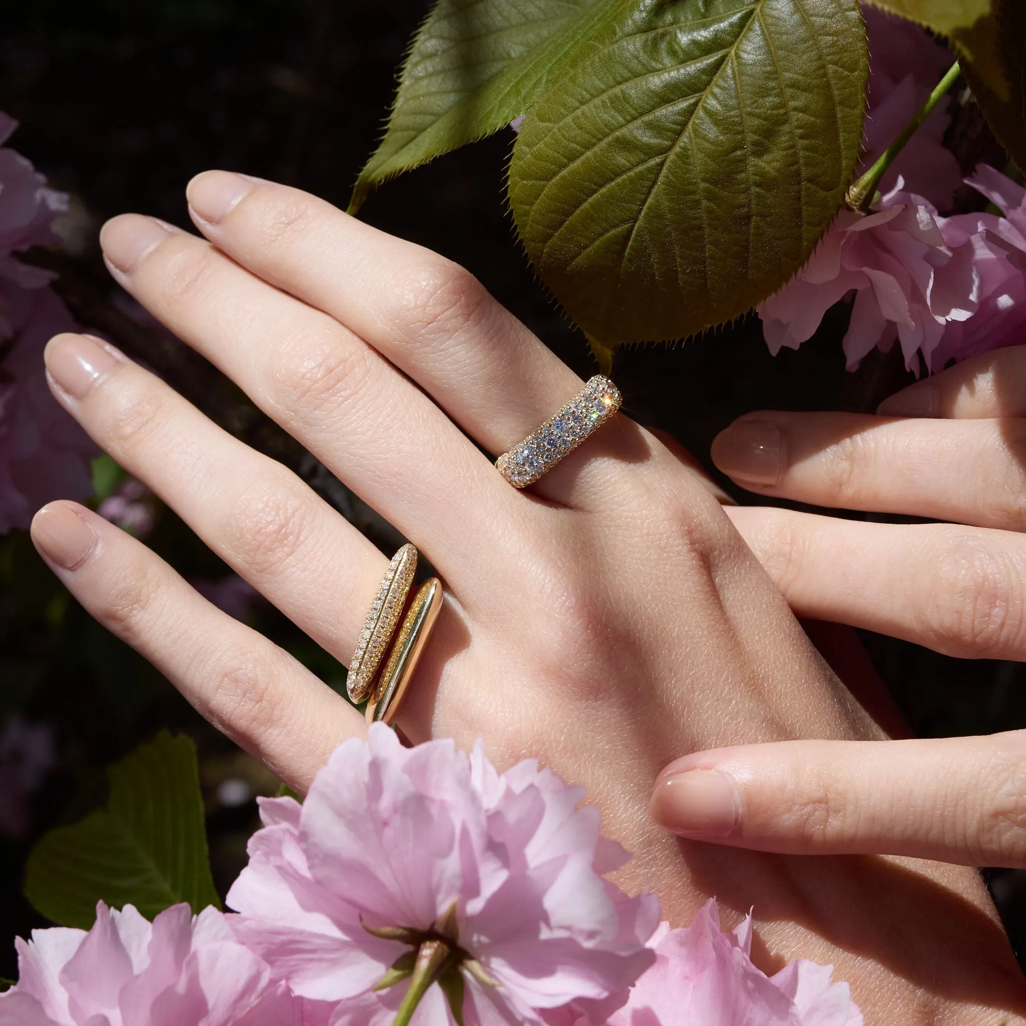 Sparkle Stack Ring