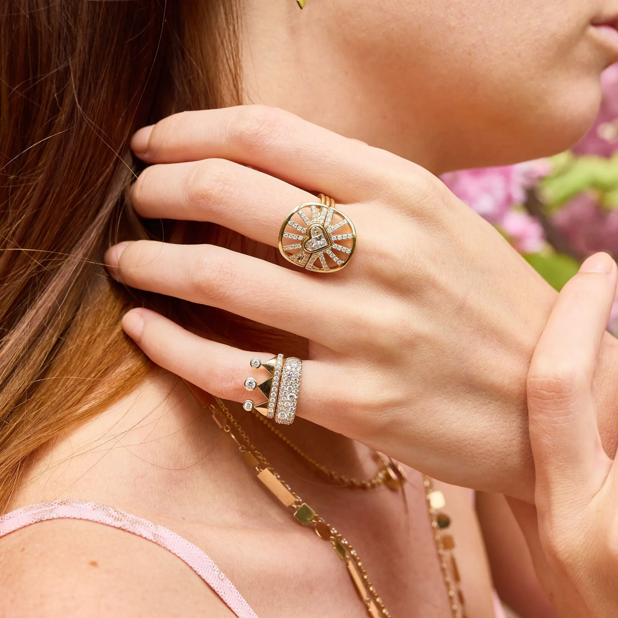 Sparkle Stack Ring