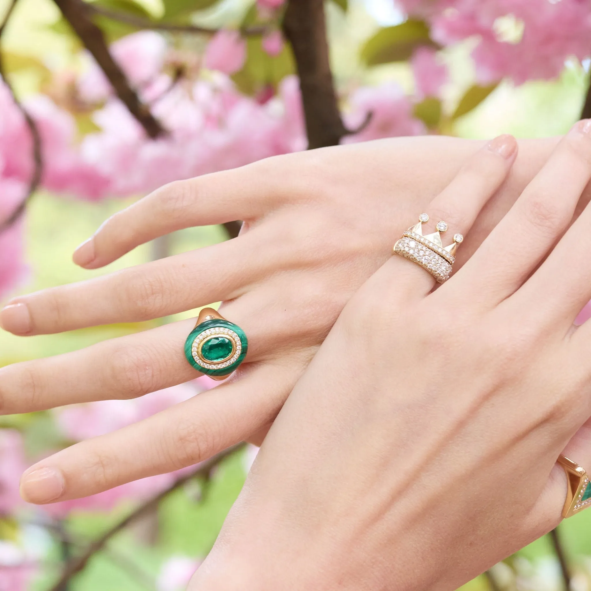 Sparkle Stack Ring