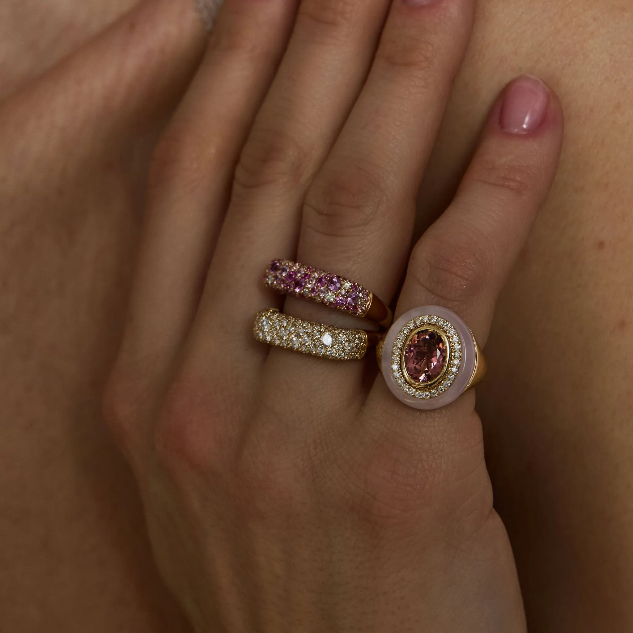 Sparkle Stack Ring