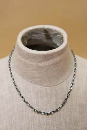 SS Paperclip Chain 17"