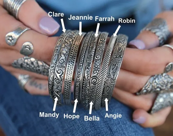 Stacking Bracelet Cuffs