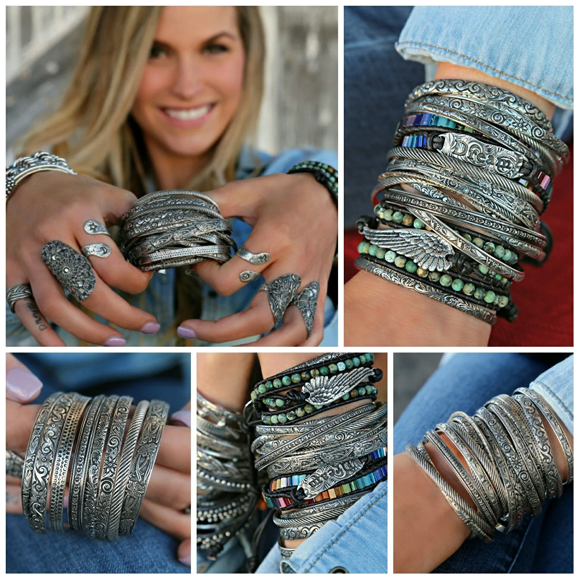 Stacking Bracelet Cuffs