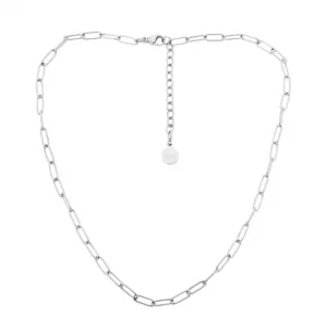 Stainless steel paperclip chain, 40 5cm SP128S