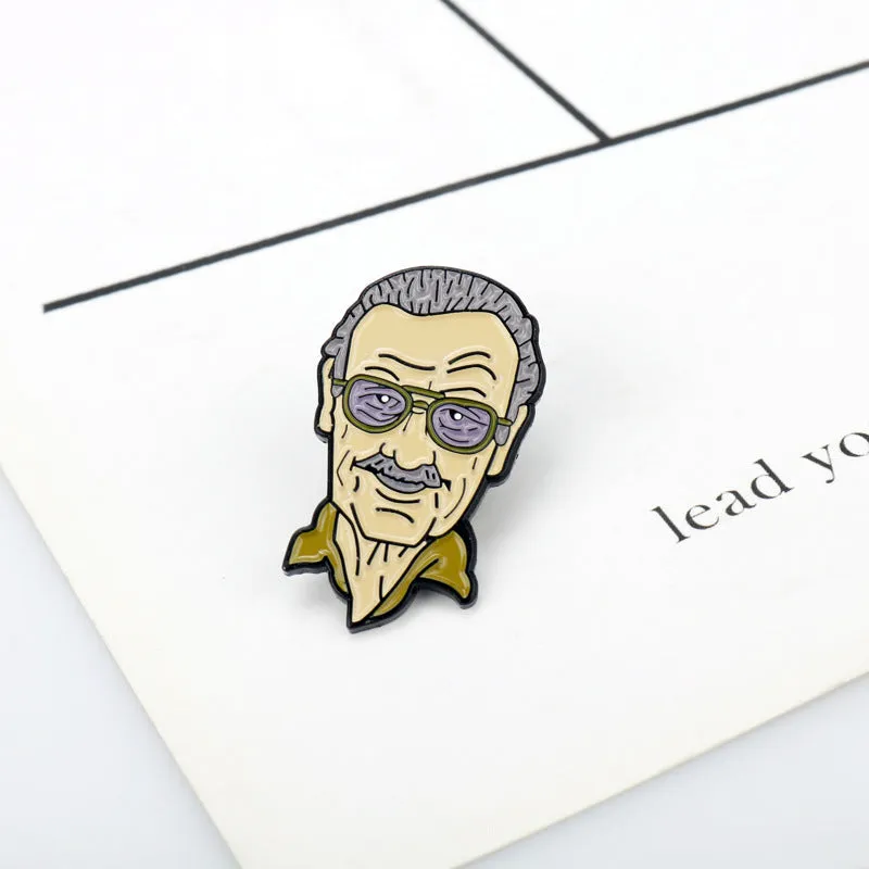 Stan Lee Centennial NYCC Exclusive Pin 6PCS
