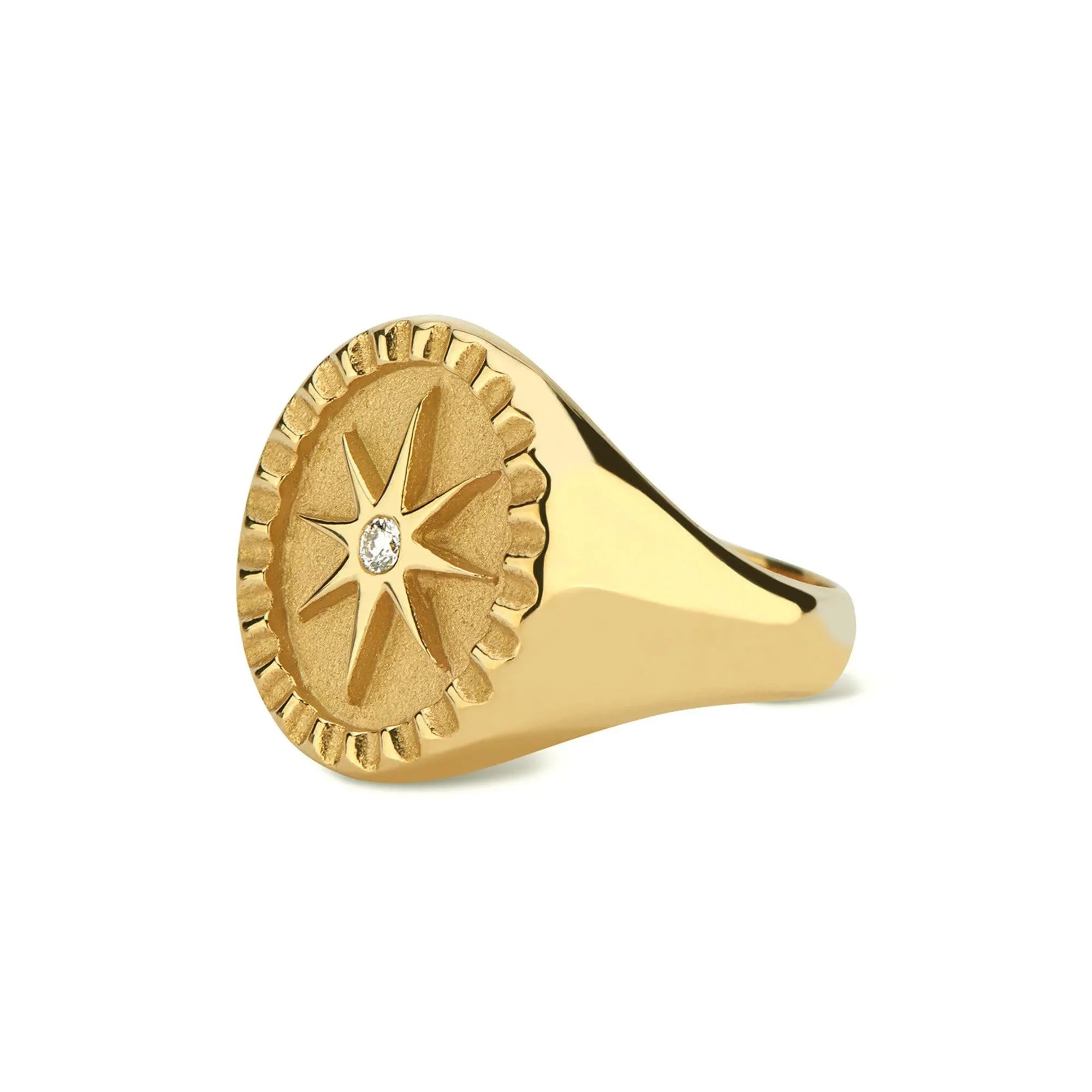 Star Signet Ring